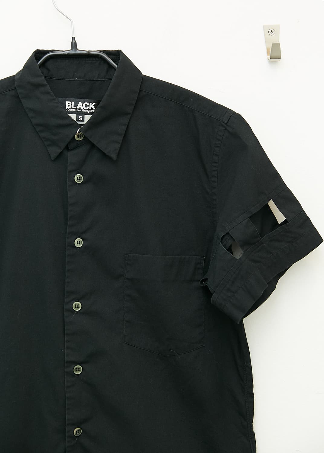Sleeve Detail Short Sleeve Shirts 상품이미지2