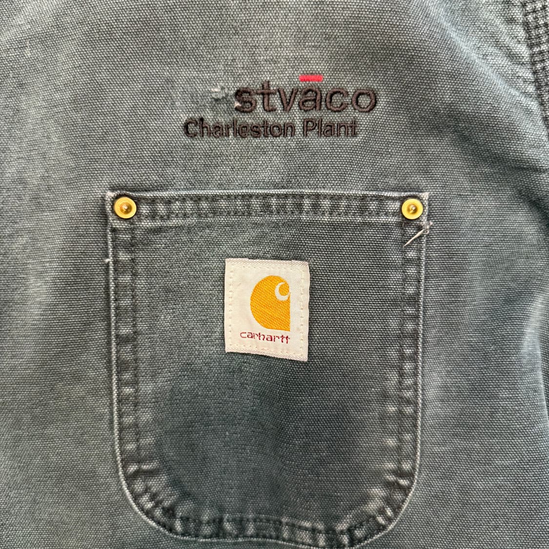 칼하트 자켓 다크그린 상품이미지5