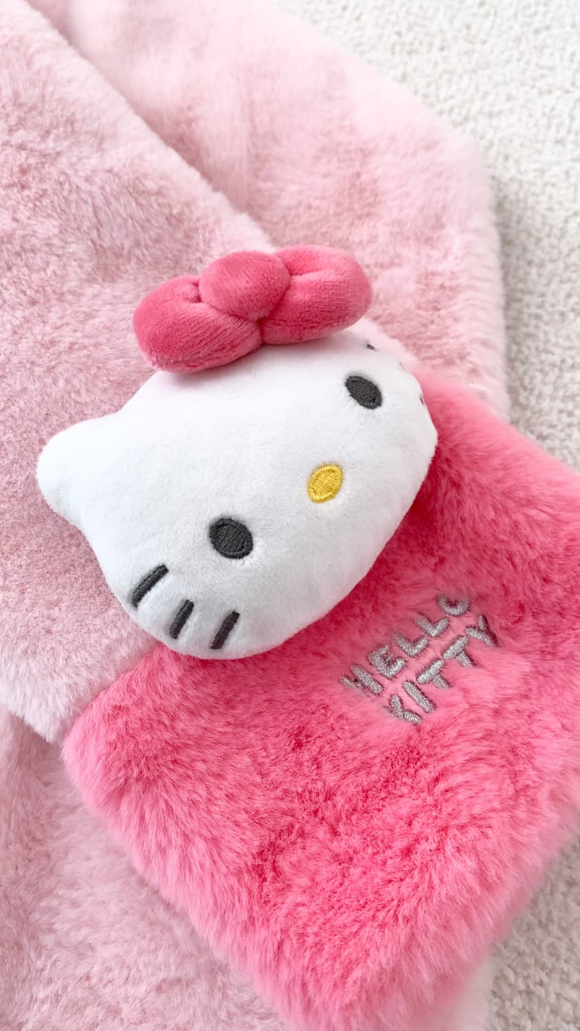 헬로키티 핑크 머플러 상품이미지2