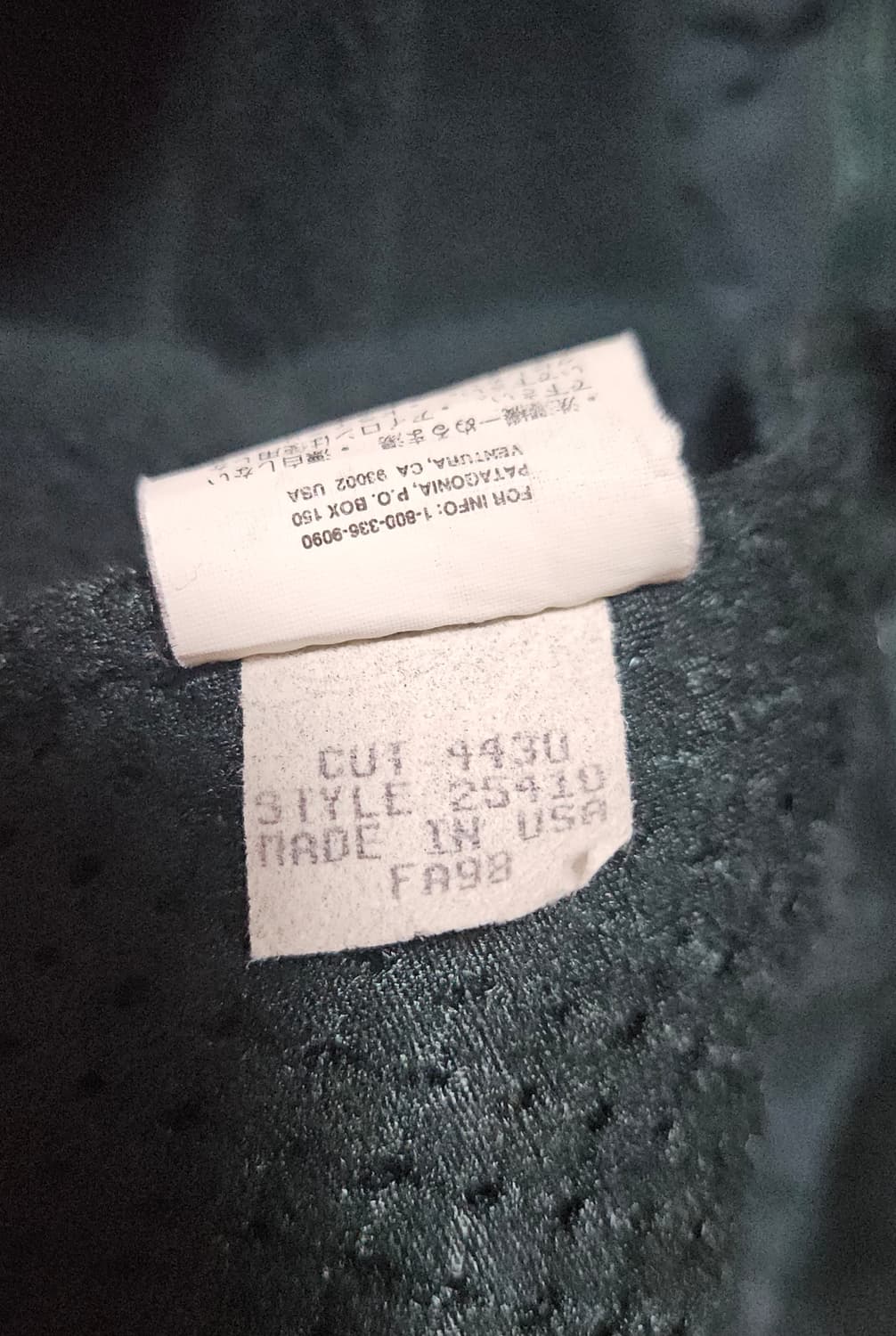 [L] 파타고니아 USA 신칠라 플리스 자켓 헌터 그린 상품이미지7