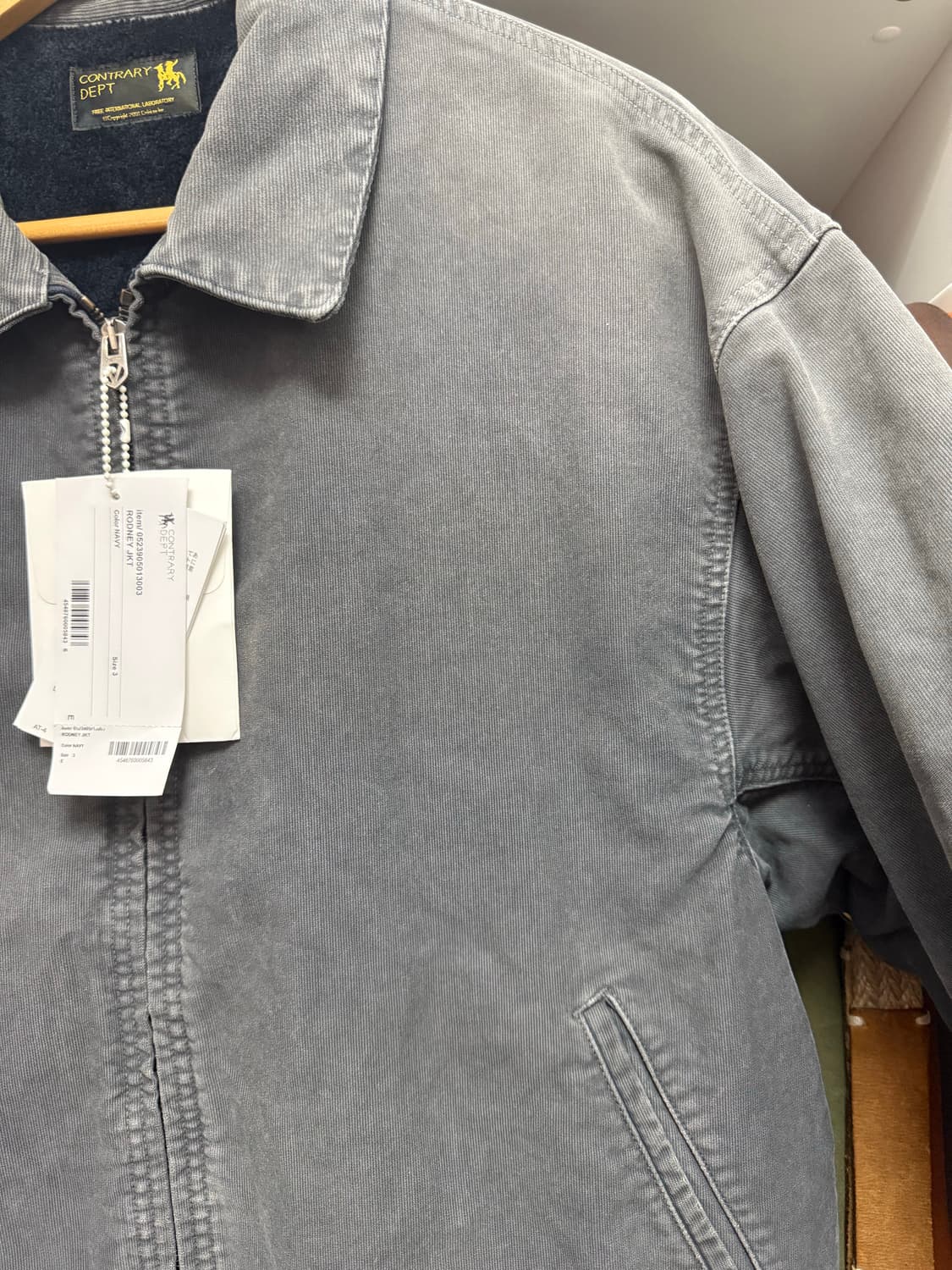 [3]비즈빔23aw ICT Rodney JKT 로드니 자켓 네이비 상품이미지5