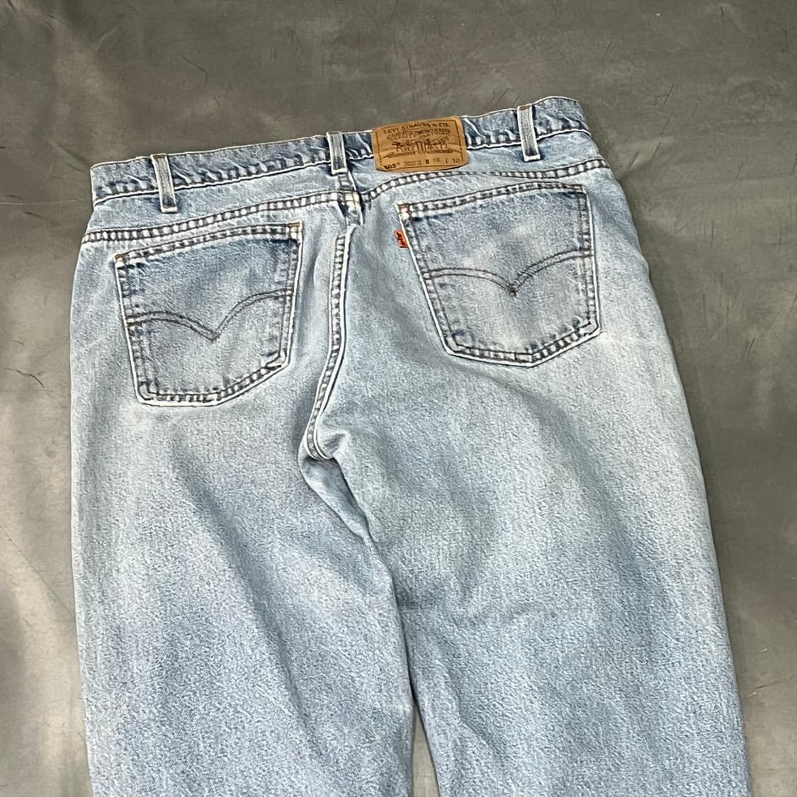  USA 리바이스 505 오렌지탭 데님 팬츠 y14758 상품이미지5