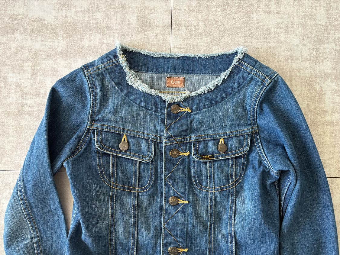 LEE) fringe denim jacket 상품이미지2