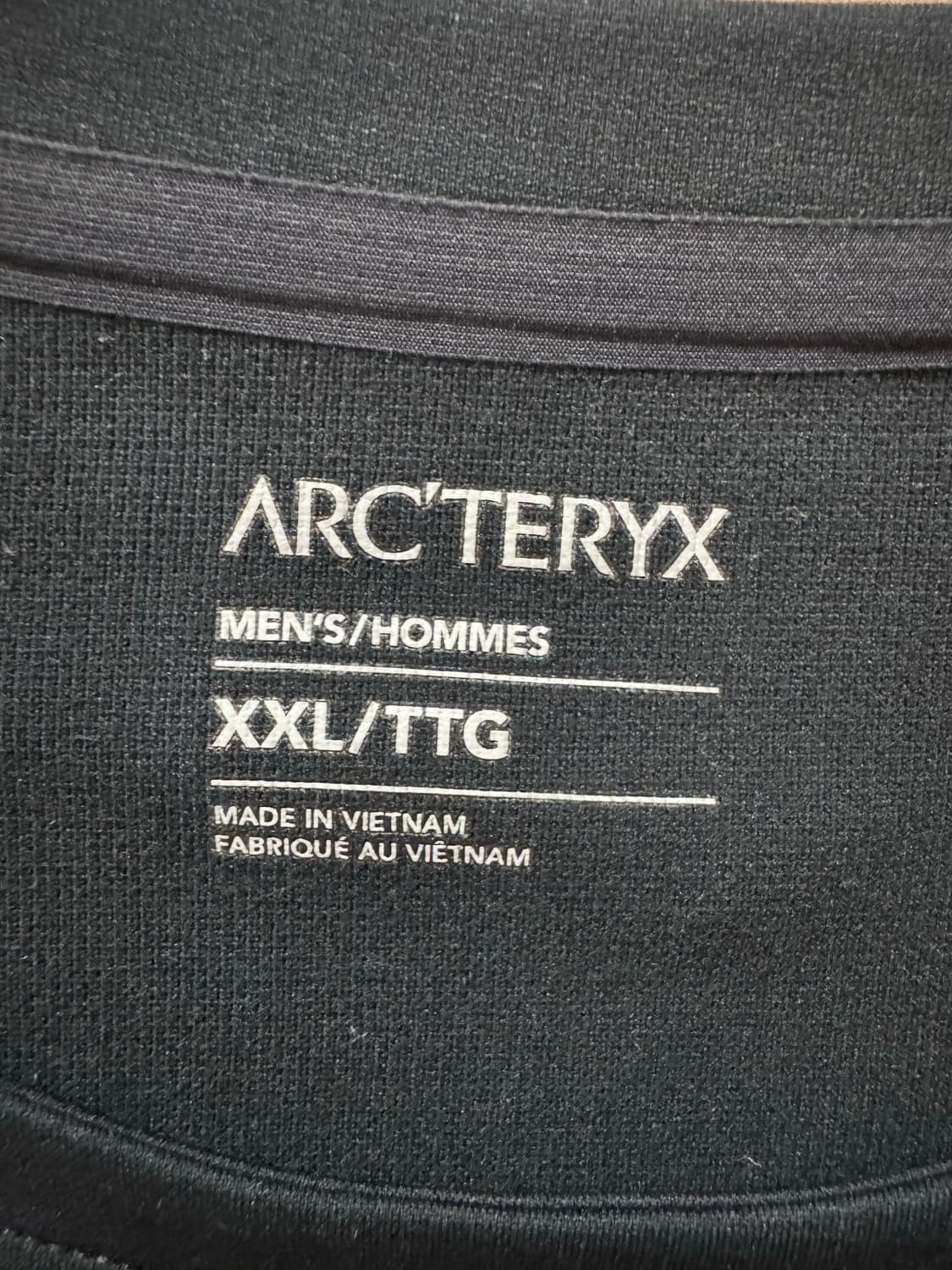 2XL 아크테릭스 코막 헤비웨이트 남성 긴팔 블랙 상품이미지2