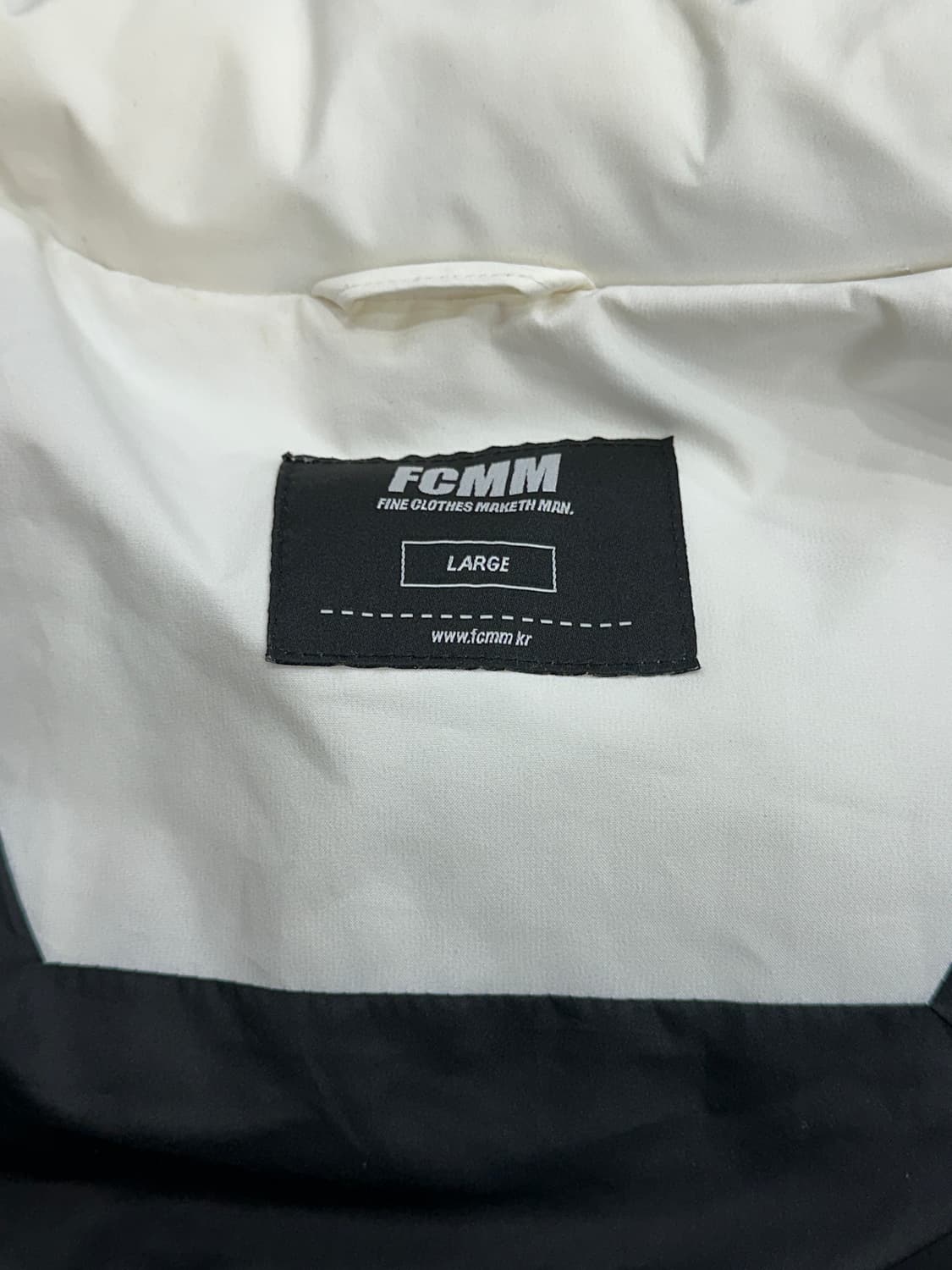 FCMM 패딩 화이트 상품이미지3