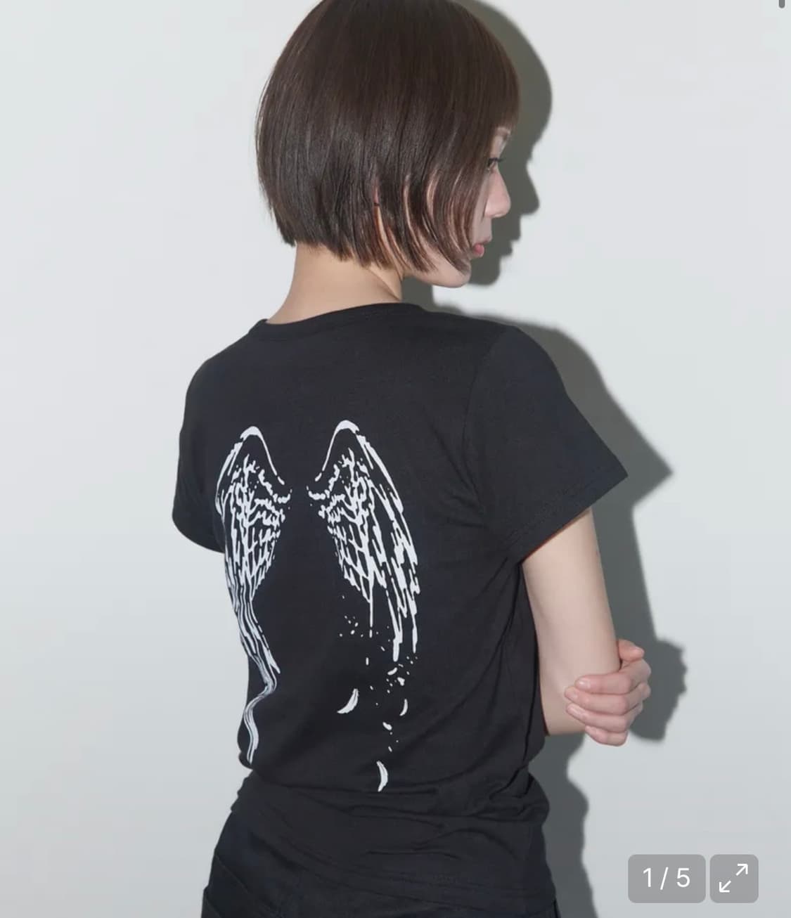 팬시클럽 리버스 오브 헤븐 크롭 티 상품이미지1