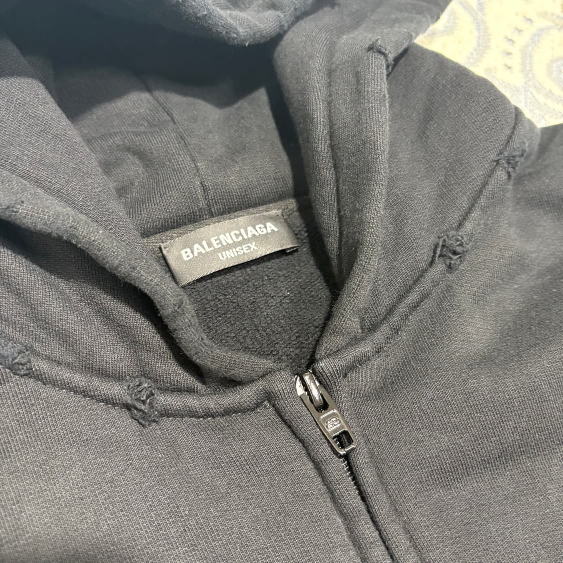Balenciaga 자수로고 집업 후디 / 표기 사이즈 3 (180/10 상품이미지5