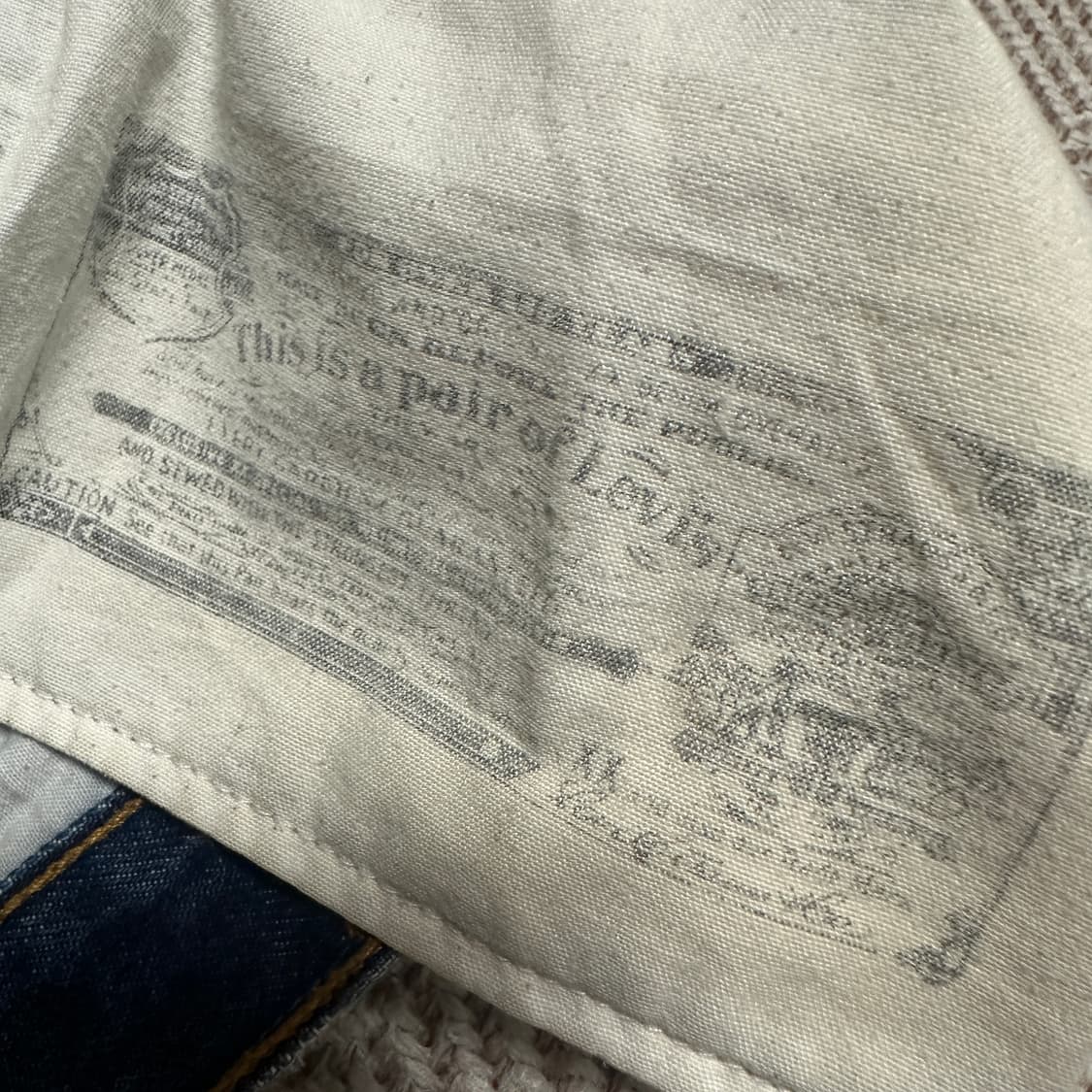 77CIRCA japan work denim skirt 상품이미지5