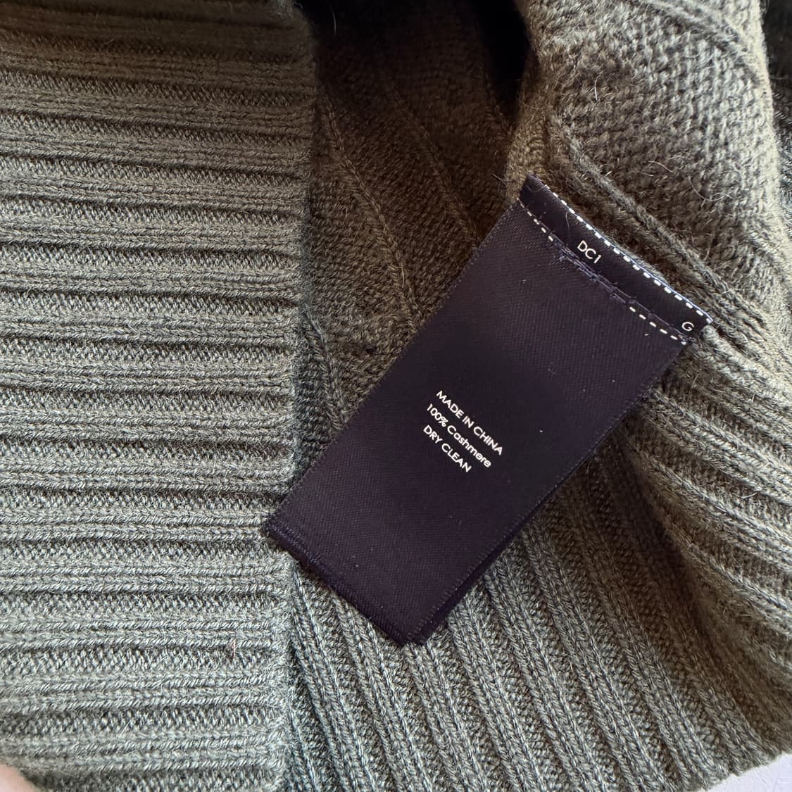 랄프로렌 캐시미어100% 케이블 니트 상품이미지5