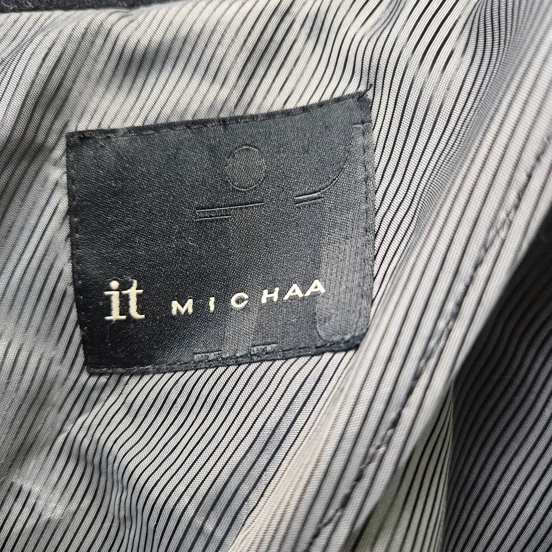 88-165 잇마샤 여성 블랙 싱글 코트 0312Y 상품이미지3