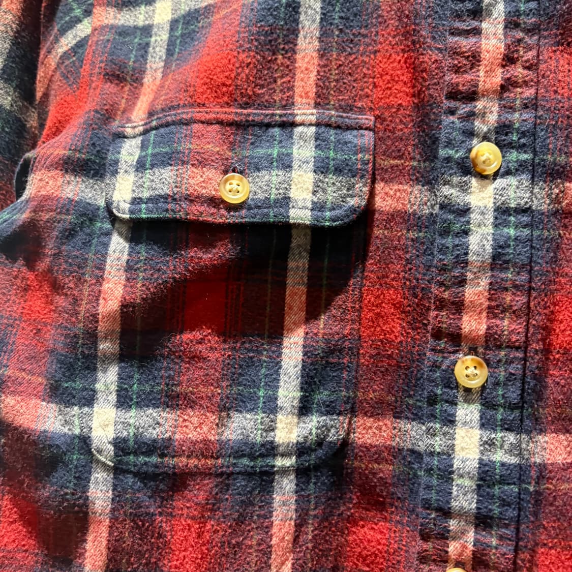 폴로 God speed you 자수 패치 커스텀 체크셔츠 상품이미지4