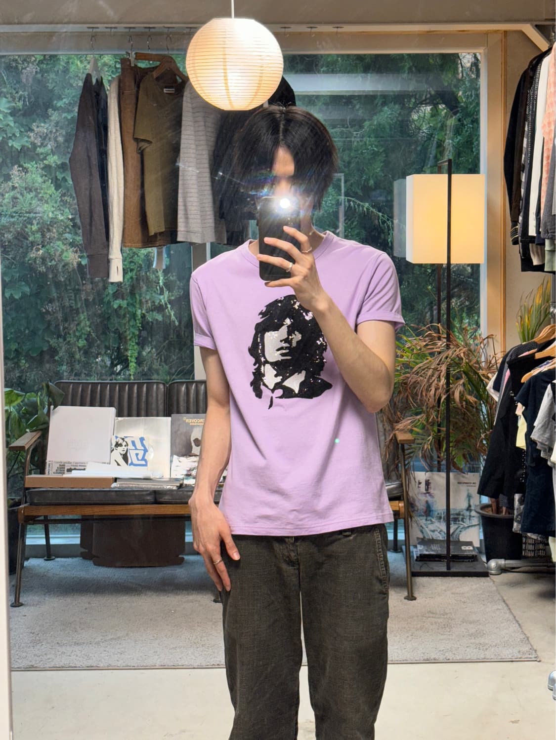 Dartin bonaparto 스팽글 티셔츠 상품이미지3