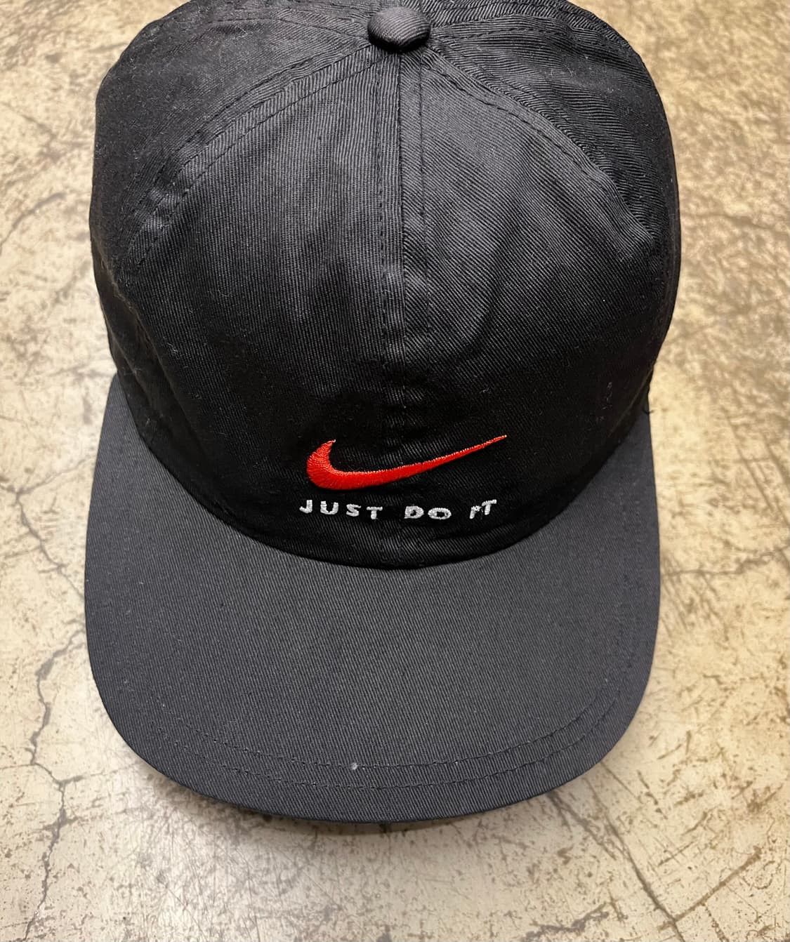 90s 나이키 블랙 볼캡 Just Do It 자수 상품이미지2