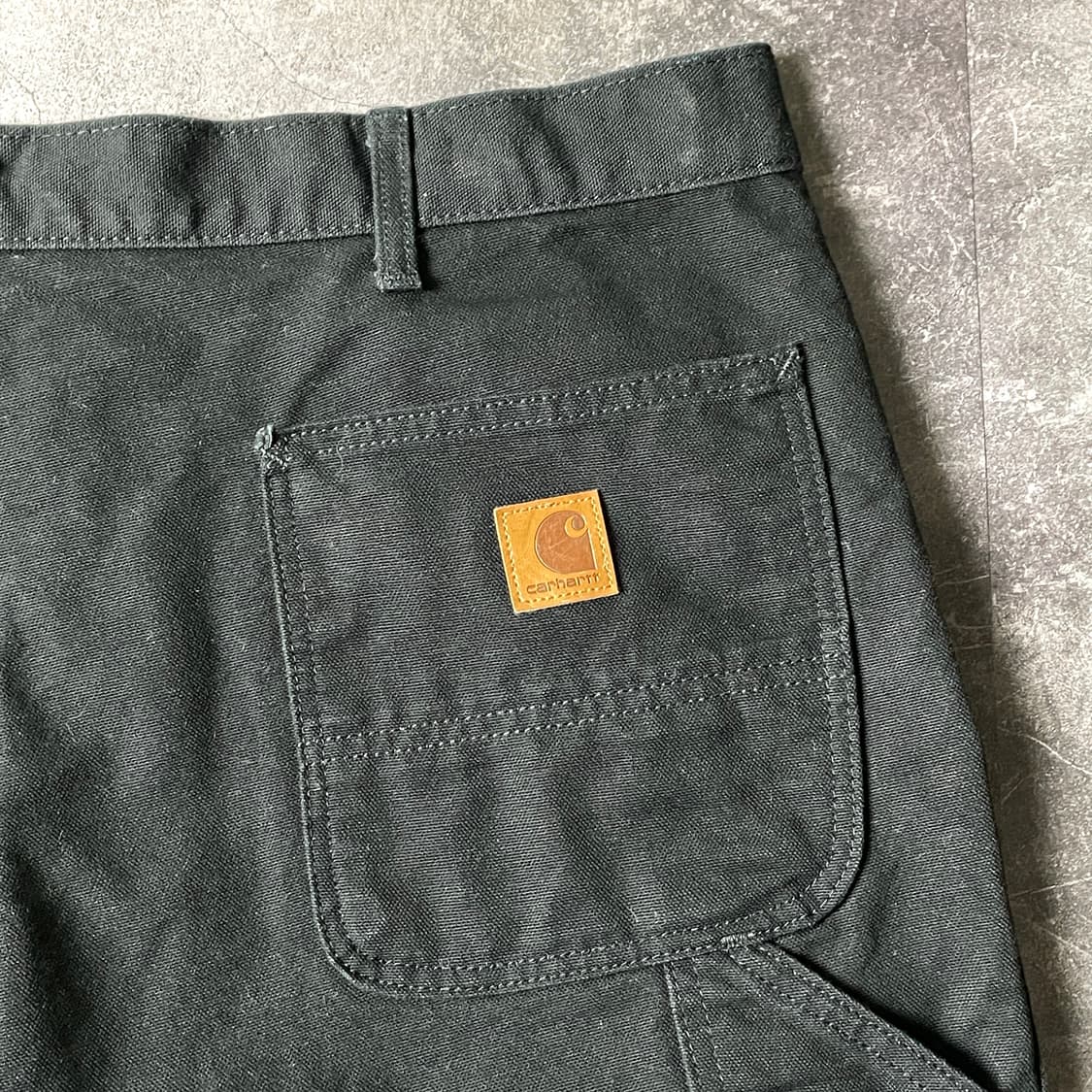 CARHARTT 칼하트 빈티지 블랙 싱글니 카펜터 팬츠 상품이미지7