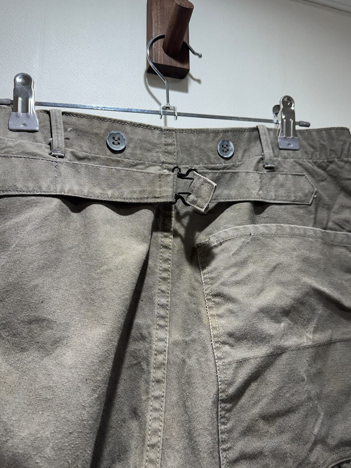 레어* 40s 스웨덴군 퍼티그 팬츠 상품이미지9