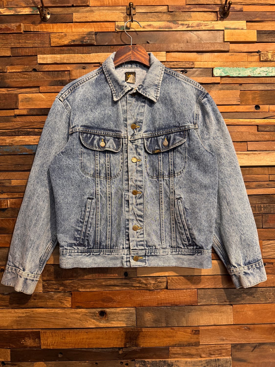 80s Lee Denim Trucker Jacket Made In USA 상품이미지1