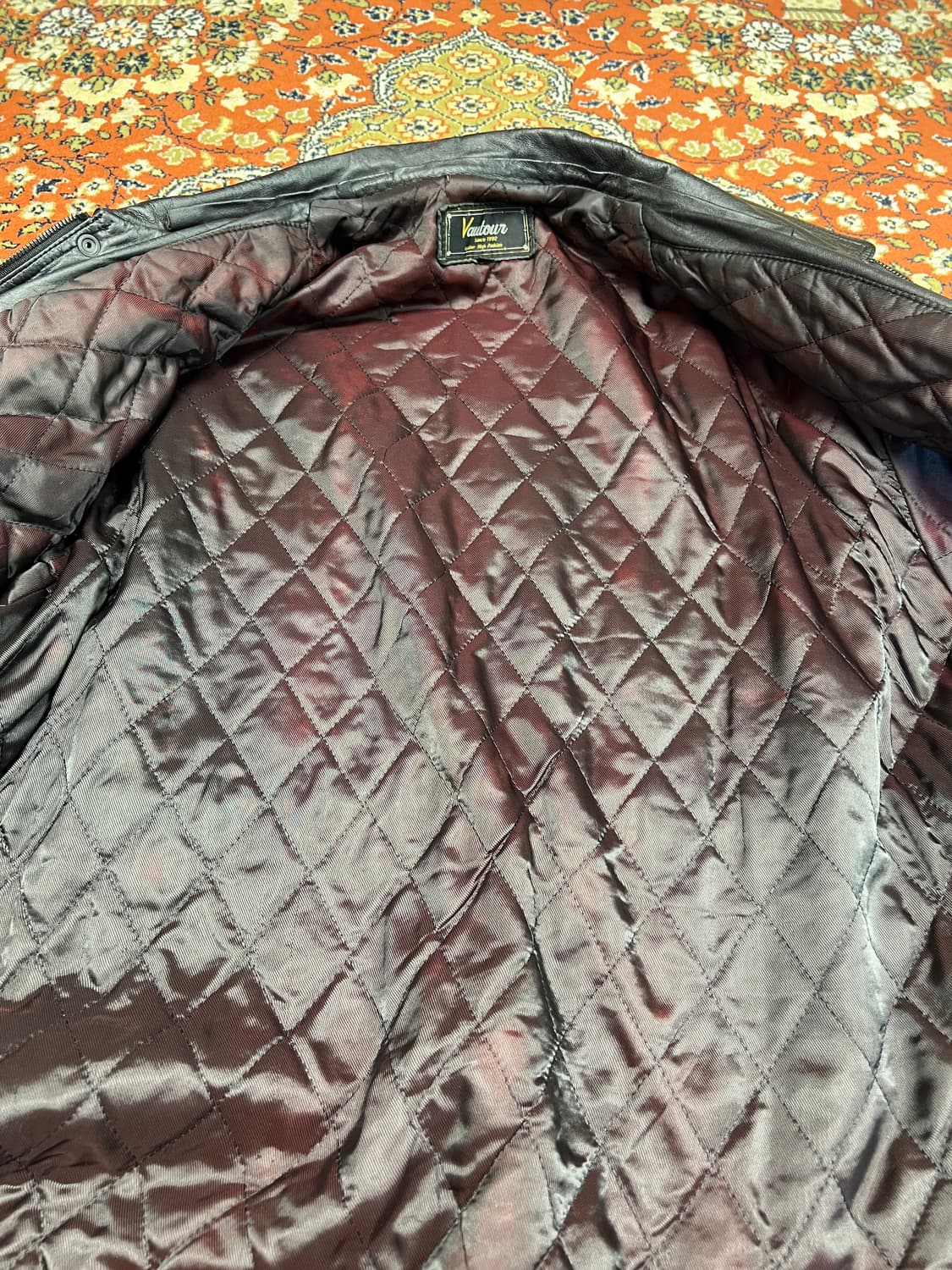 [105] Vautoun 빈티지 램스킨 하프 가죽 자켓 상품이미지6