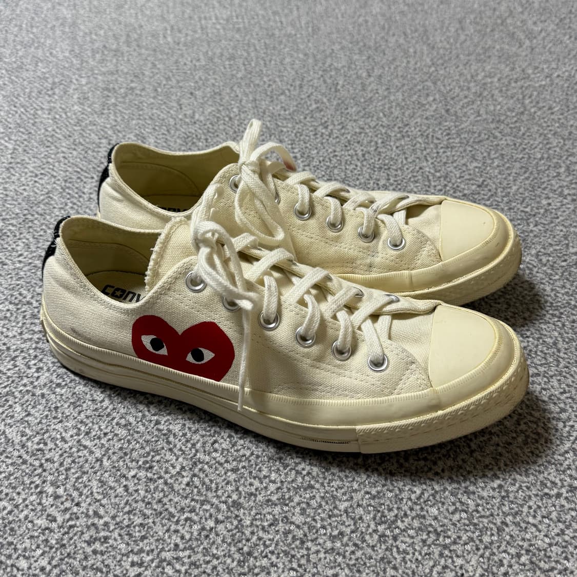 꼼데가르송 컨버스 스니커즈 265 상품이미지1