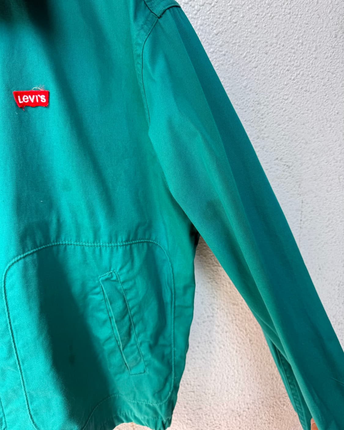 90s Levi’s 틸그린 드리즐러 자켓 상품이미지4