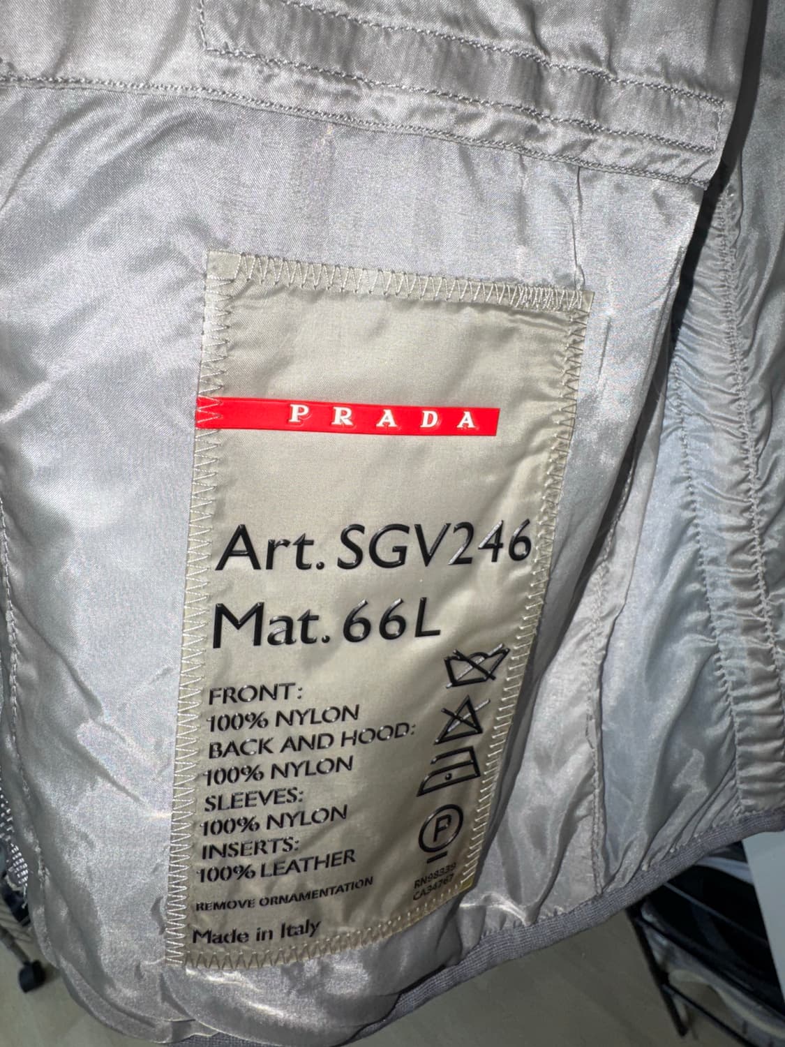 프라다 스포츠 ss00 자켓 상품이미지4