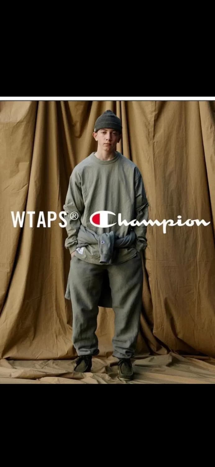 더블탭스 x 챔피온 L사이즈 상품이미지1