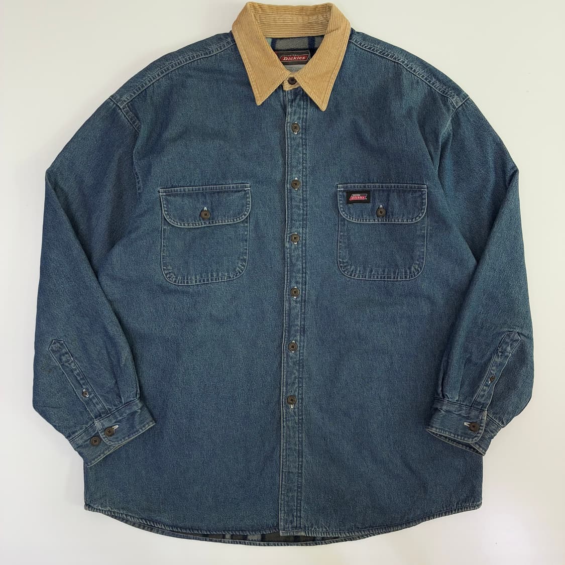 Dickies  디키즈 90,s 코듀로이 데님 워크셔츠 상품이미지1