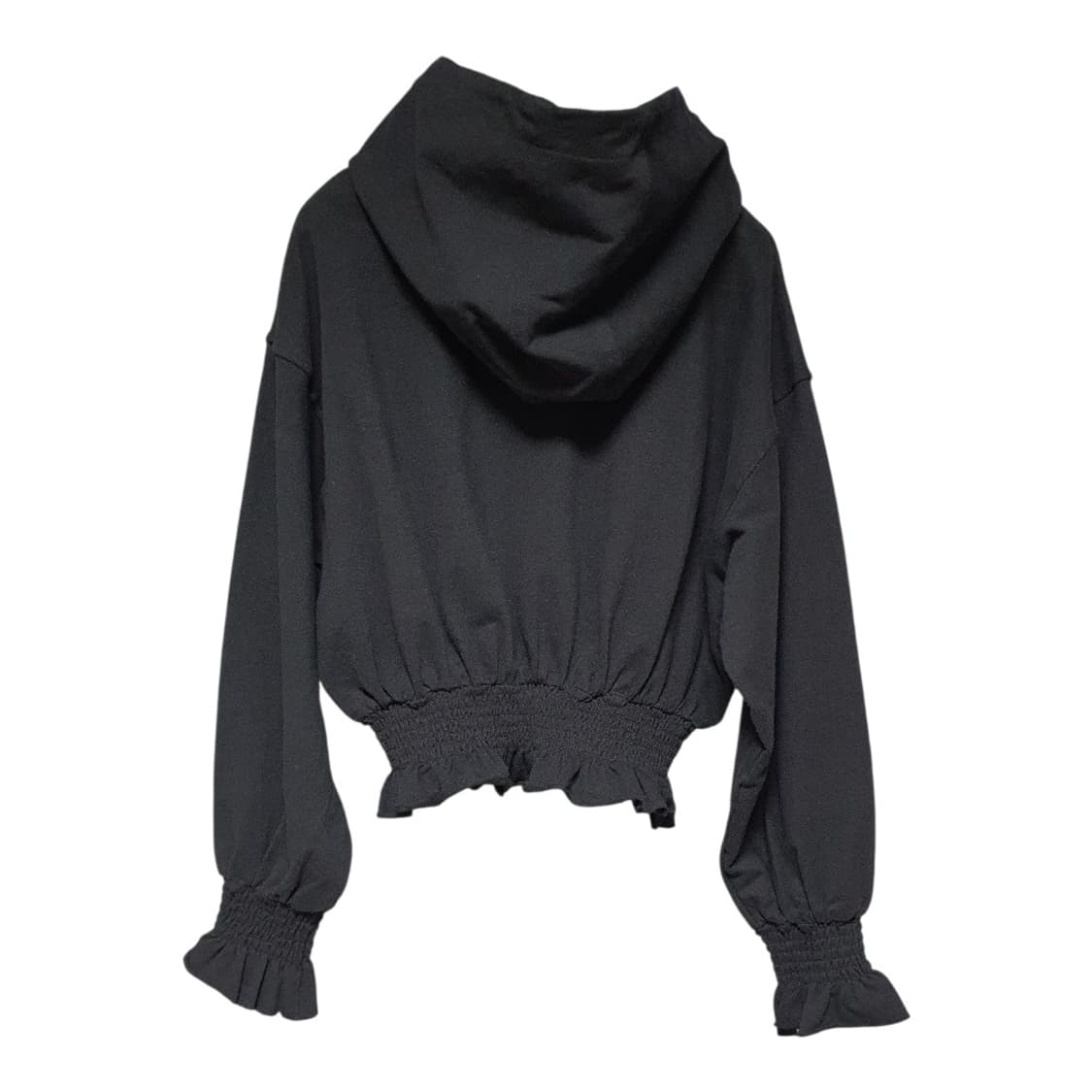 Js newyork 제이에스뉴욕 밴딩 프릴 후드맨투맨 f or s~m 상품이미지3