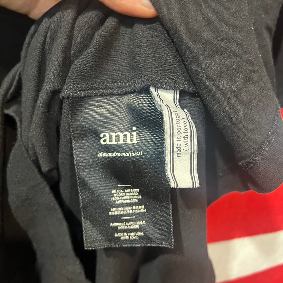 (L)AMI 스몰로고 티셔츠 상품이미지4