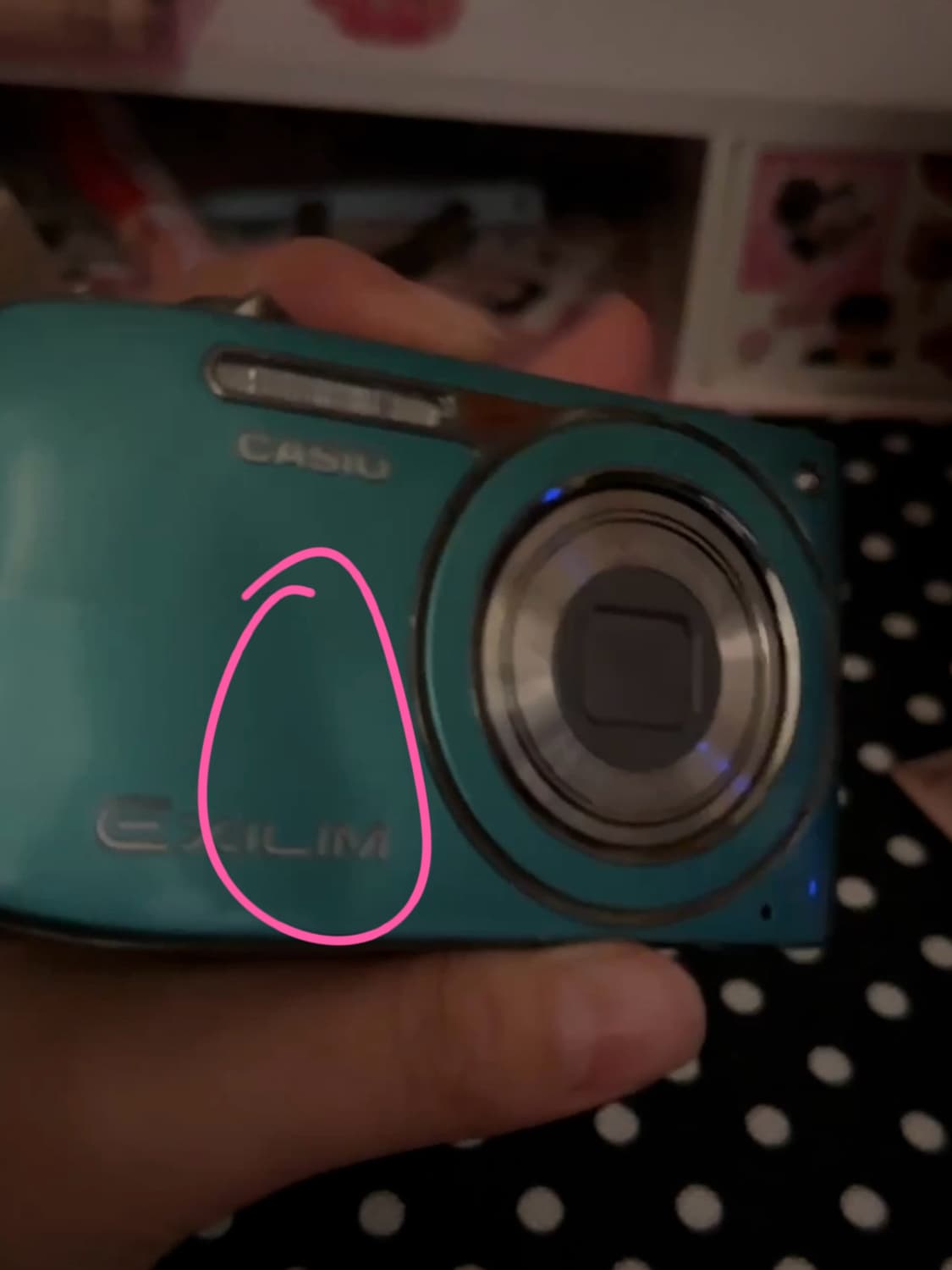 모카 디카 카시오 엑슬림 z2300 블루 디지털카메라 상품이미지2