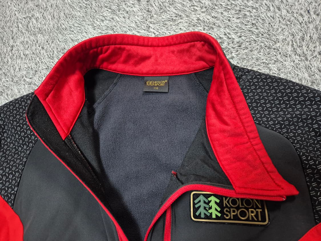 코오롱스포츠 남성 기모 하프집업 110 상품이미지3