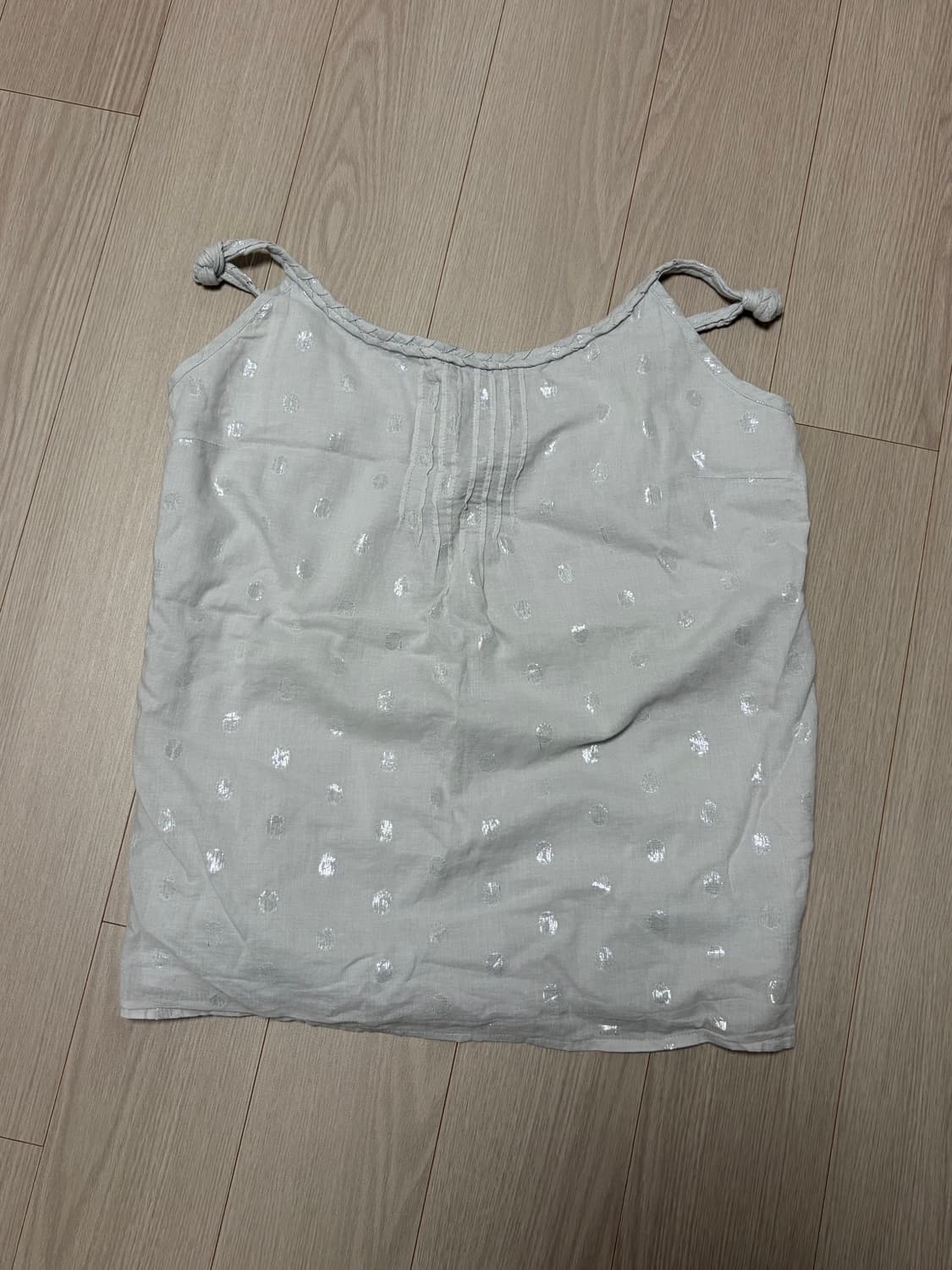 빈티지 도트 나시 상품이미지2