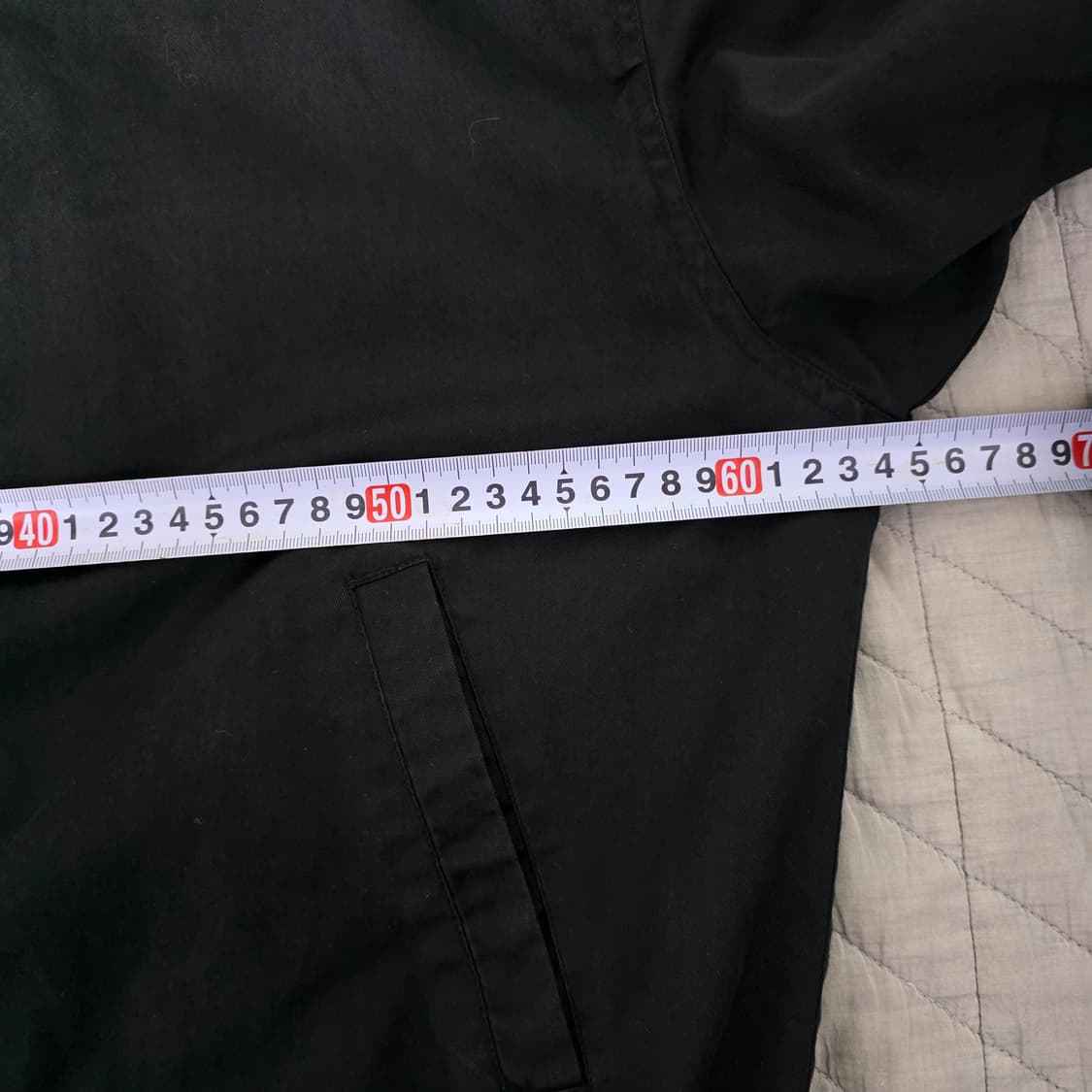 [XL] 90s 빈티지 말보로 리버시블 봄버 자켓 블랙/레드 페인팅 상품이미지10