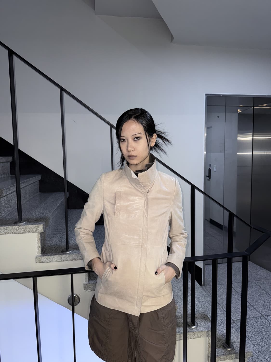 washed real leather jacket 상품이미지1