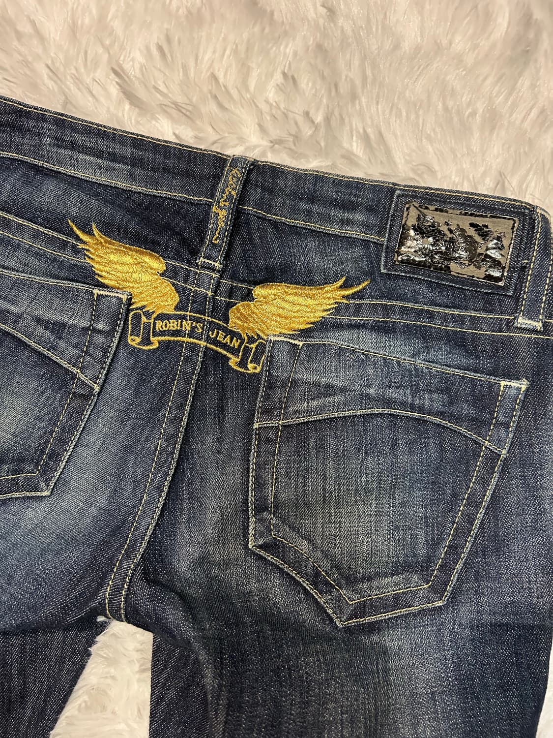 Robins Jeans back detailed denim y2k 상품이미지4