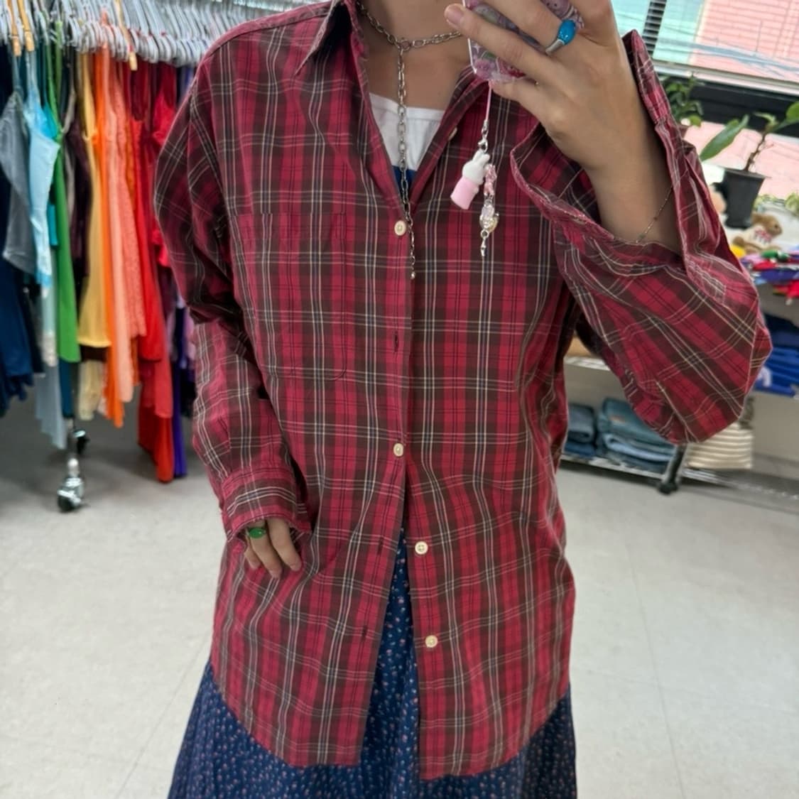 Gap check shirt  상품이미지1