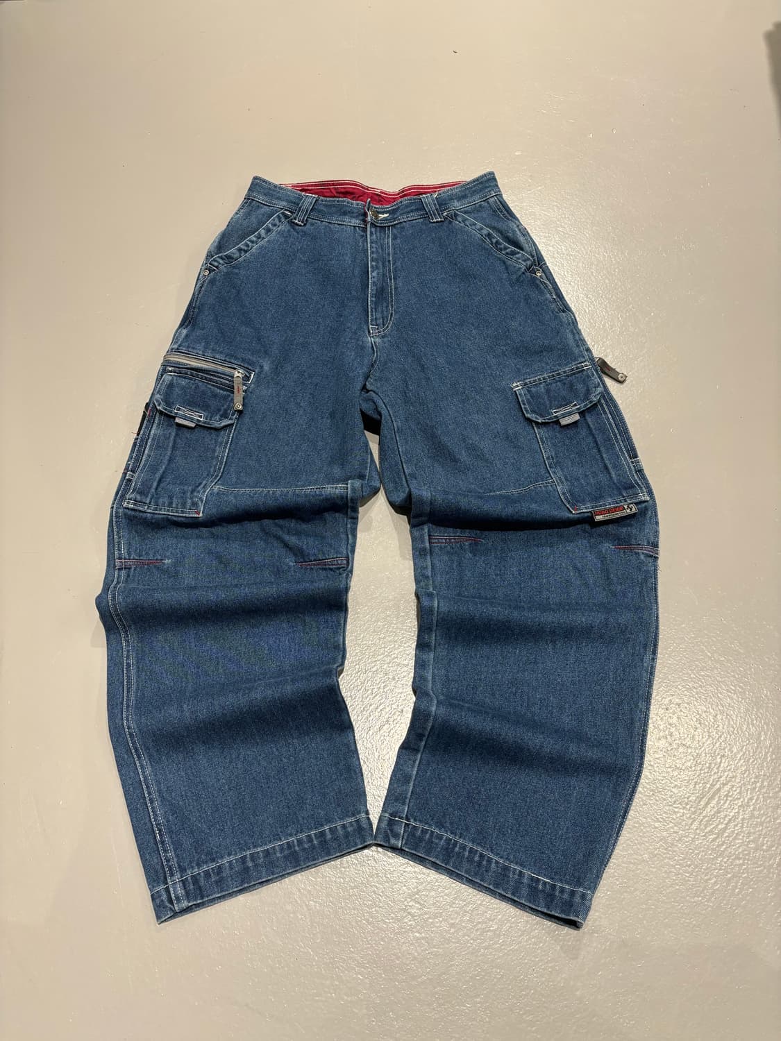 빈티지 힙합 데님 팬츠 상품이미지5