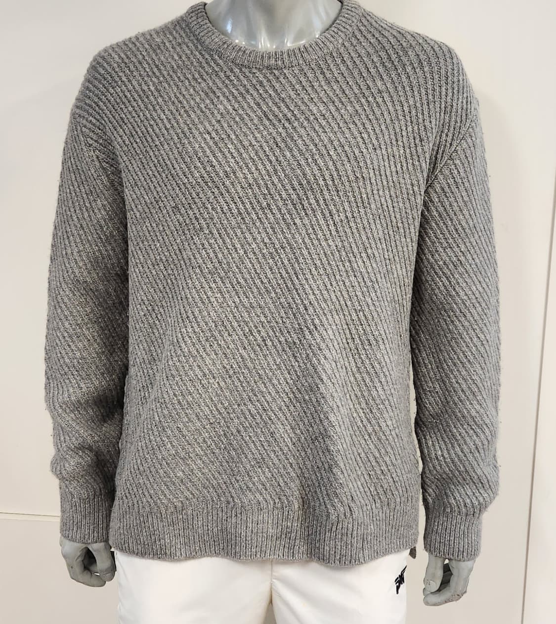 솔리드옴므  사선 니트 48 (105추천해요) 21SS 상품이미지1