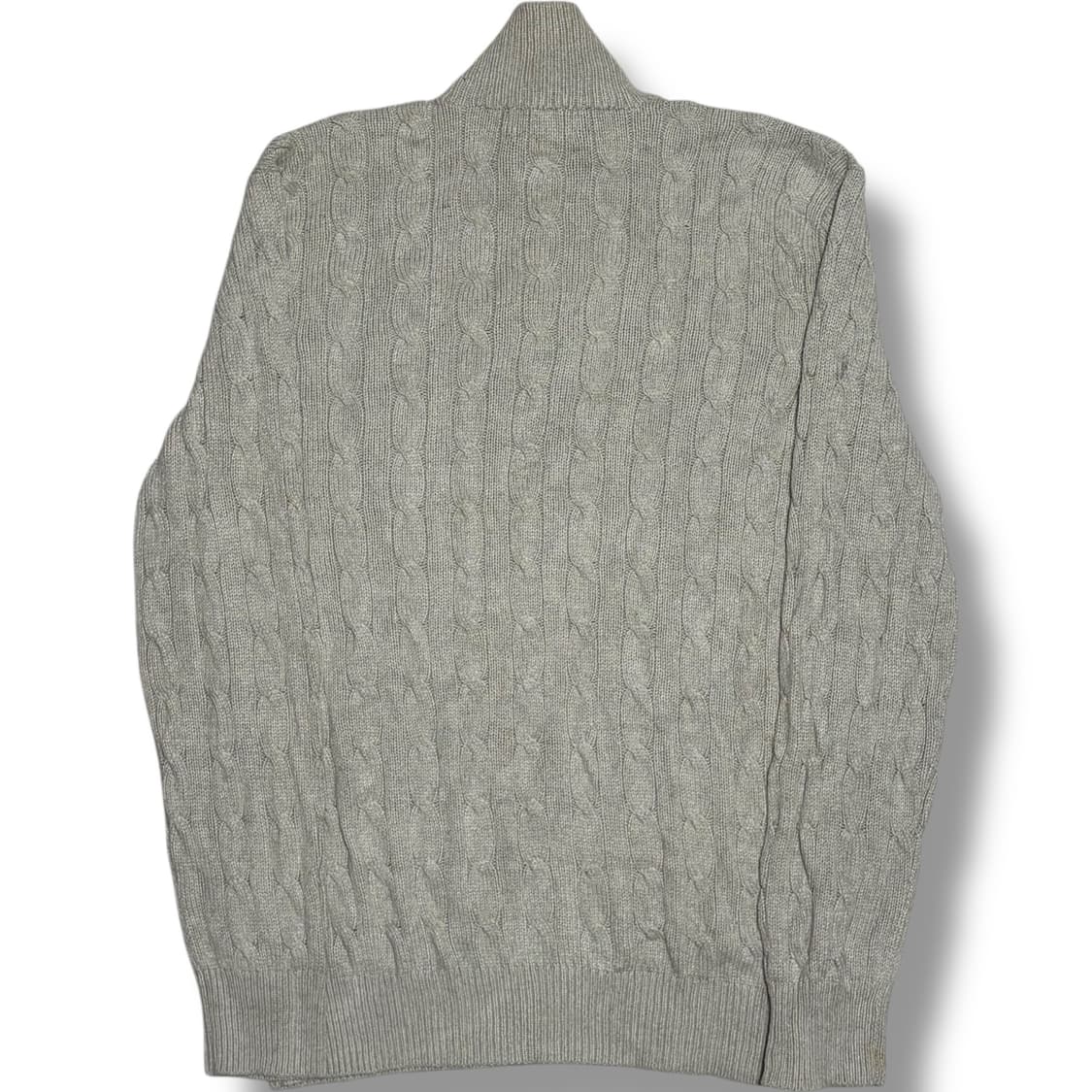 Polo Ralph Lauren 반집업 오트밀 케이블 니트 상품이미지2