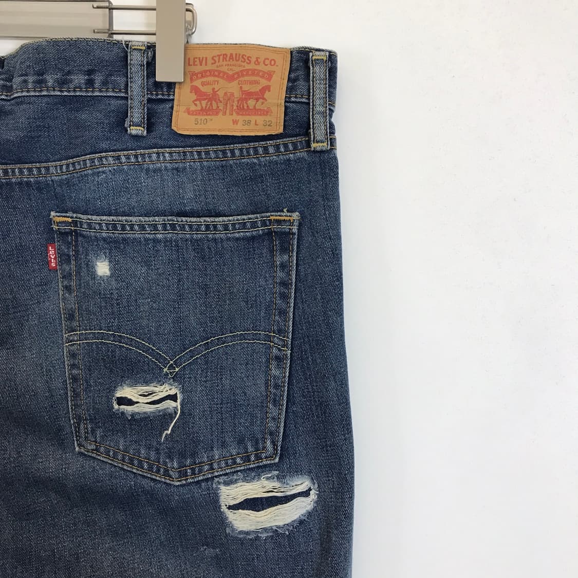 리바이스 510 디스워싱 청바지 [38] 상품이미지4