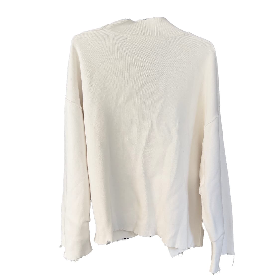 PERVERZE knit cardigan - off white 상품이미지3