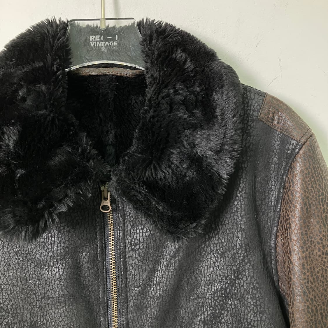 PPFM B-3 무스탕 자켓 M 상품이미지4