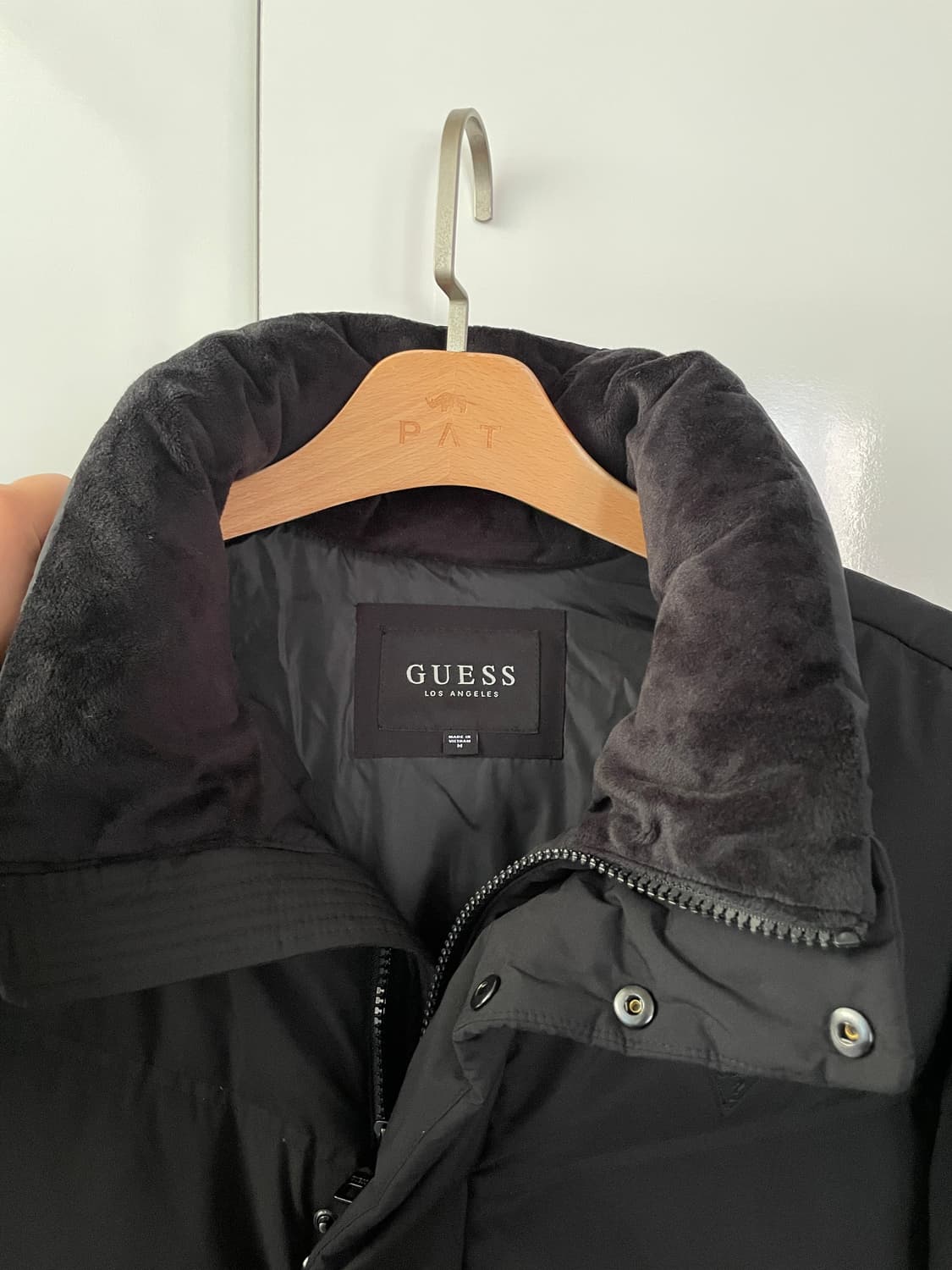 게스 덕다운 패딩 점퍼 M 상품이미지5