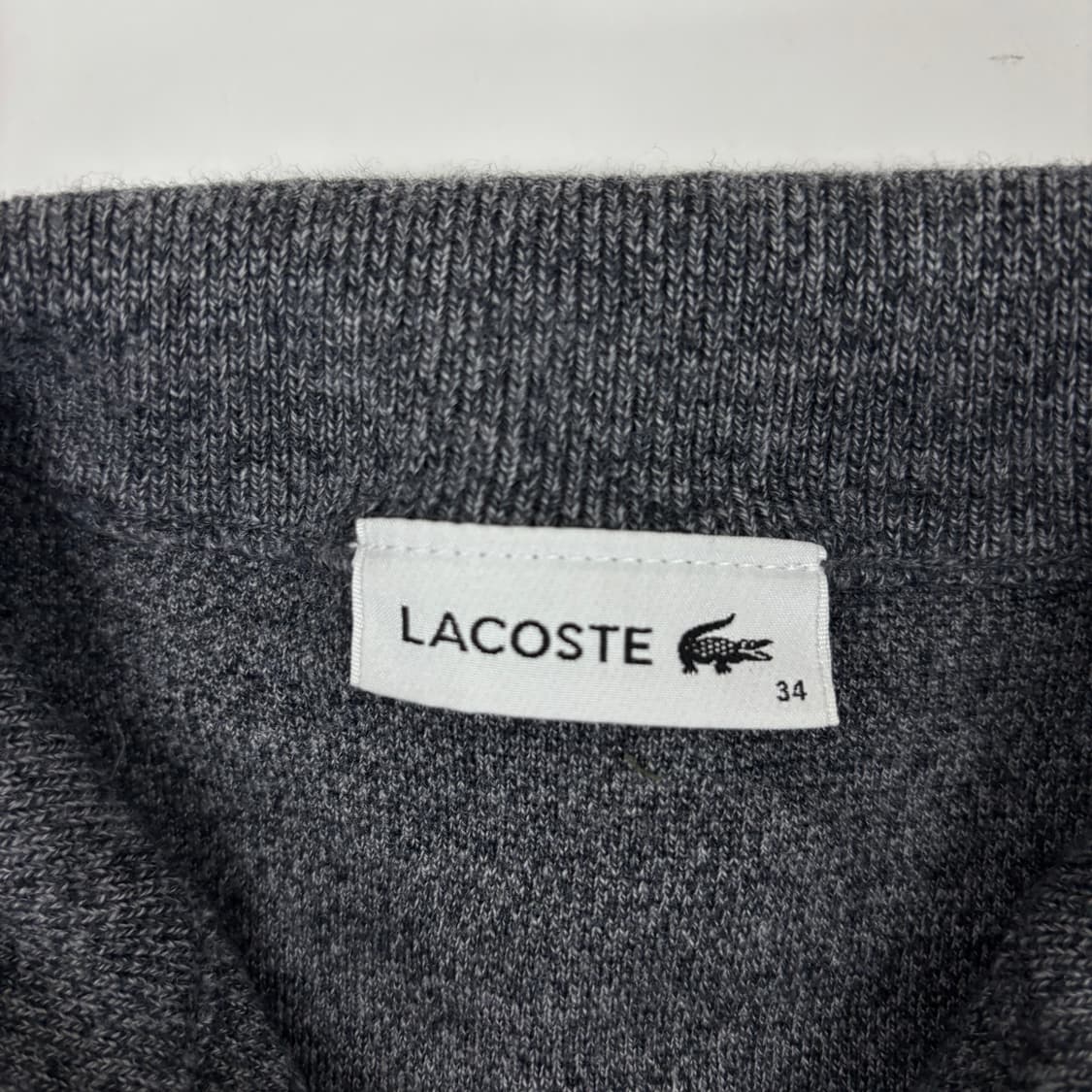 라코스테 니트 집업 상품이미지5