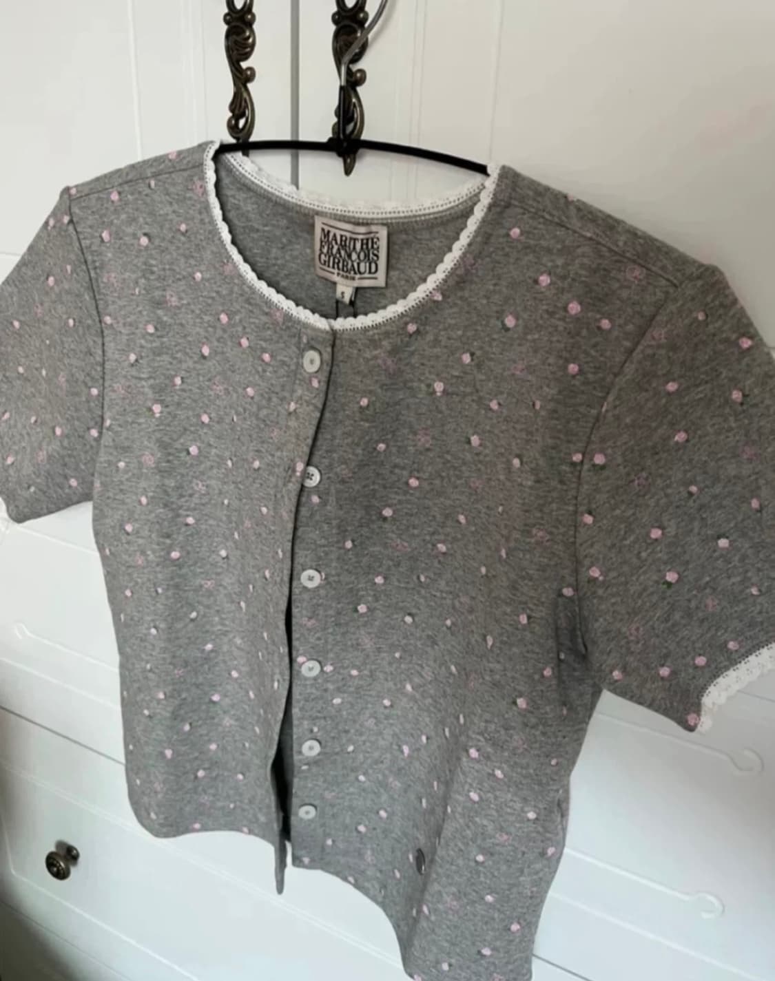 [미 시착 새 상품] 마리떼 플라워 가디건 s 상품이미지1