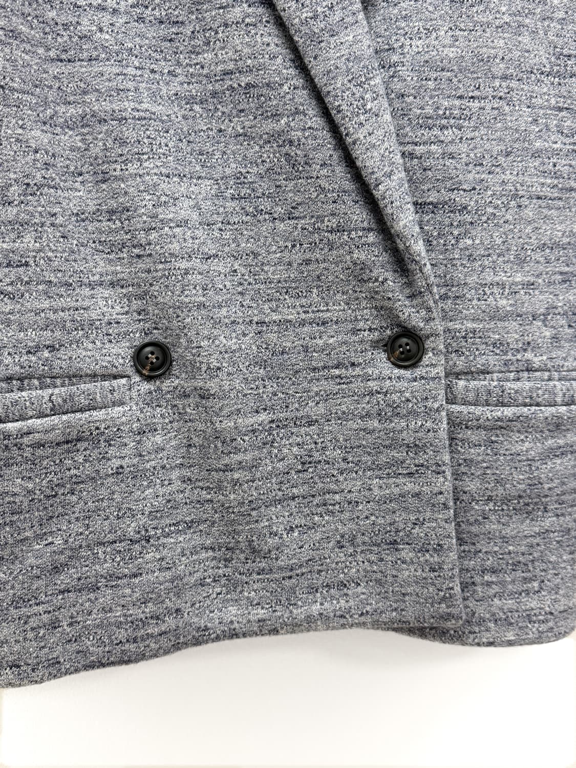 마스콥 멜란지 코튼 더블 자켓 상품이미지5