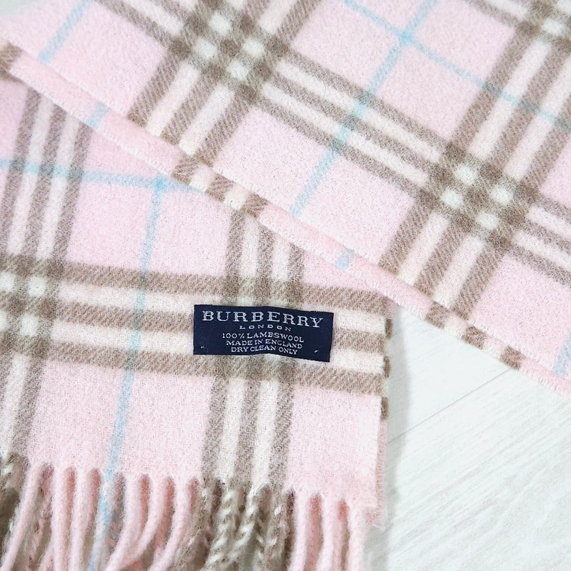 Burberry 버버리 램스울 체크 머플러 목도리 상품이미지3