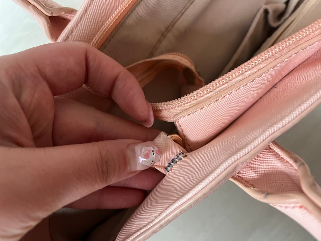 핑크 러블리 딸기우유 핑크 숄더백 상품이미지2