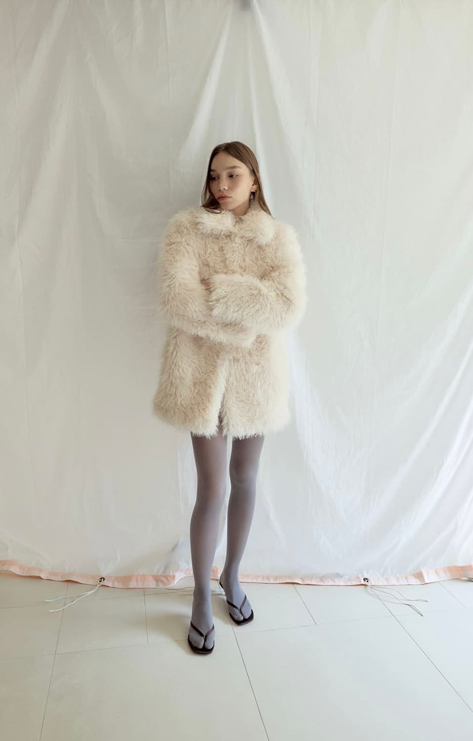 Ordes 오데스 플러피 퍼자켓 상품이미지3