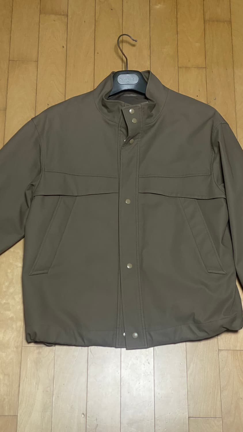 아워스코프 하프넥 블루종 베이지 1사이즈 상품이미지2