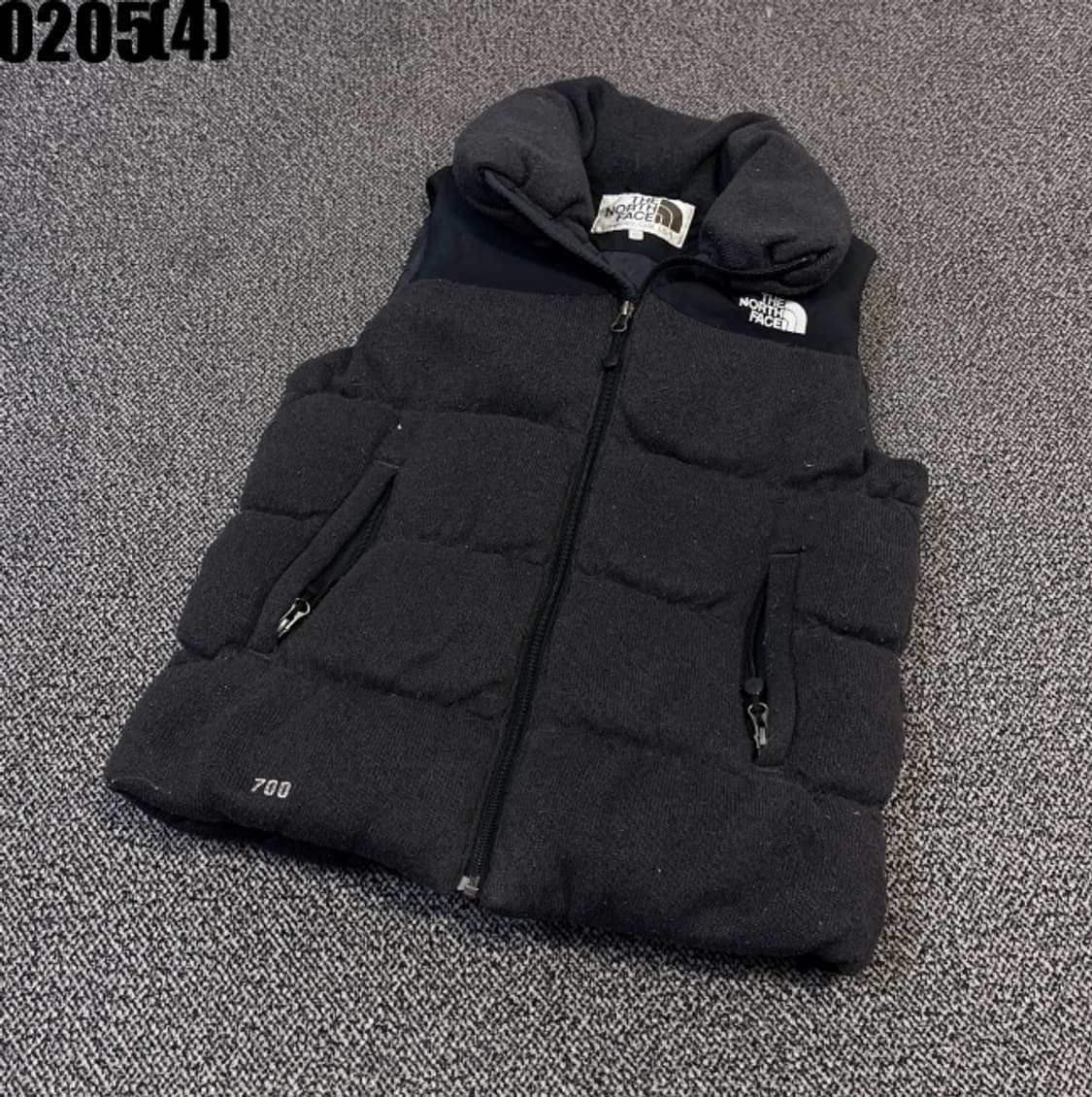 [80] 노스페이스 블랙 700 구스다운 패딩 조끼 베스트 0205(4) 상품이미지1